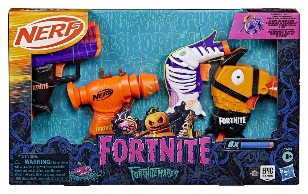 Fortnite NERF pack de blasters à fléchettes Fortnitemares (4)