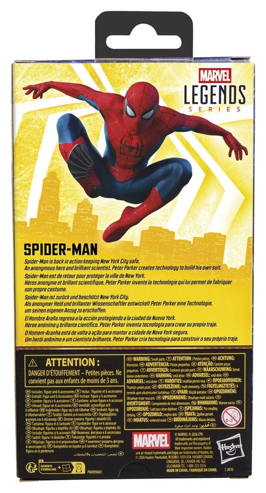 Spider-Man: Brand New Day Marvel Legends figurine Spider-Man 15 cm