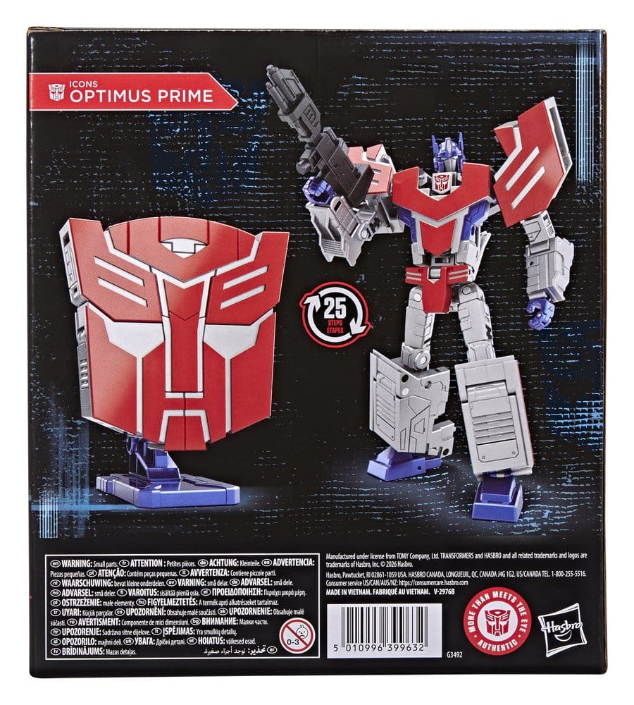 Transformers Icons Voyager Class figurine Optimus Prime 17 cm