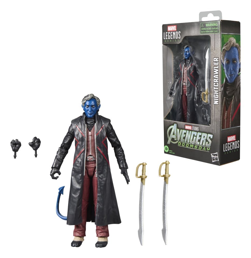 Avengers: Doomsday Marvel Legends figurine Nightcrawler 15 cm