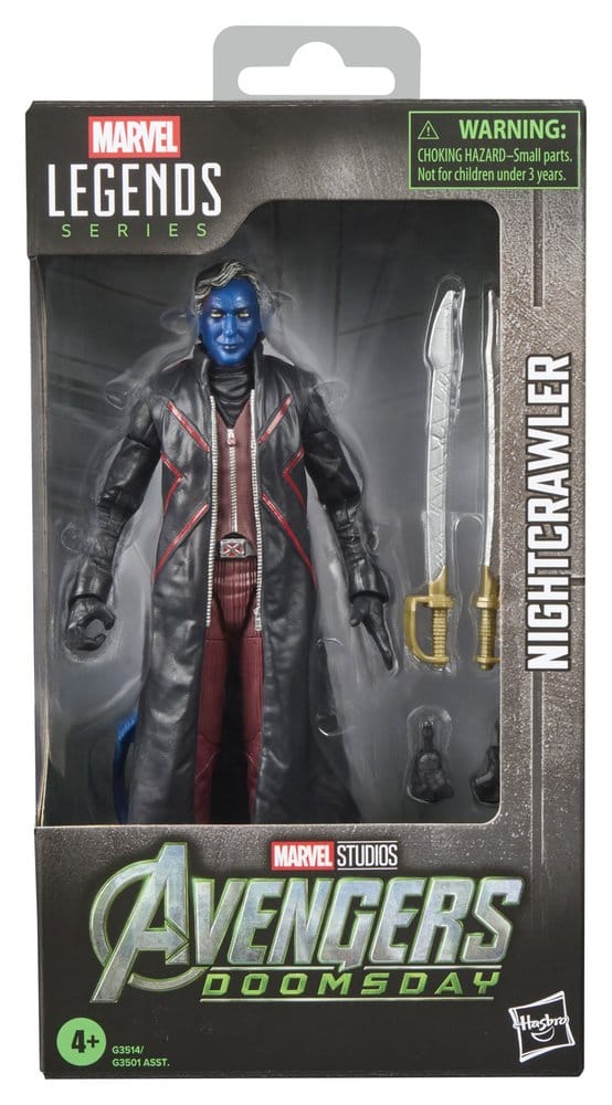Avengers: Doomsday Marvel Legends figurine Nightcrawler 15 cm