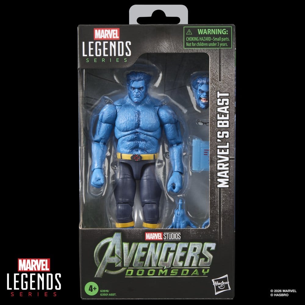 Avengers: Doomsday Marvel Legends figurine Marvel's Beast 15 cm