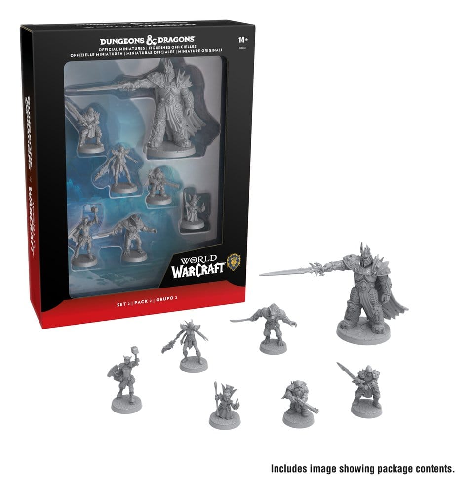 Dungeons & Dragons x World of Warcraft figurines Set 2