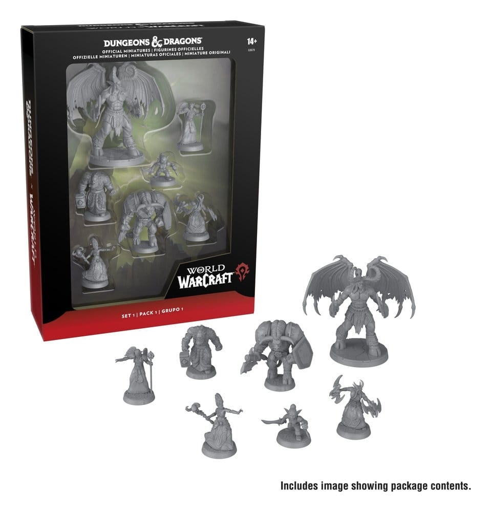 Dungeons & Dragons x World of Warcraft figurines Set 1