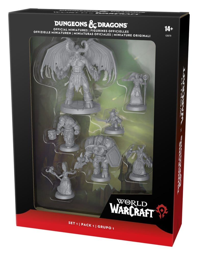 Dungeons & Dragons x World of Warcraft figurines Set 1