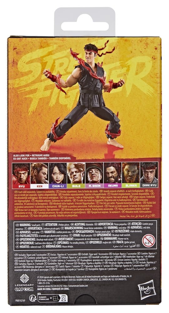 Street Fighter figurine Dark Ryu 15 cm