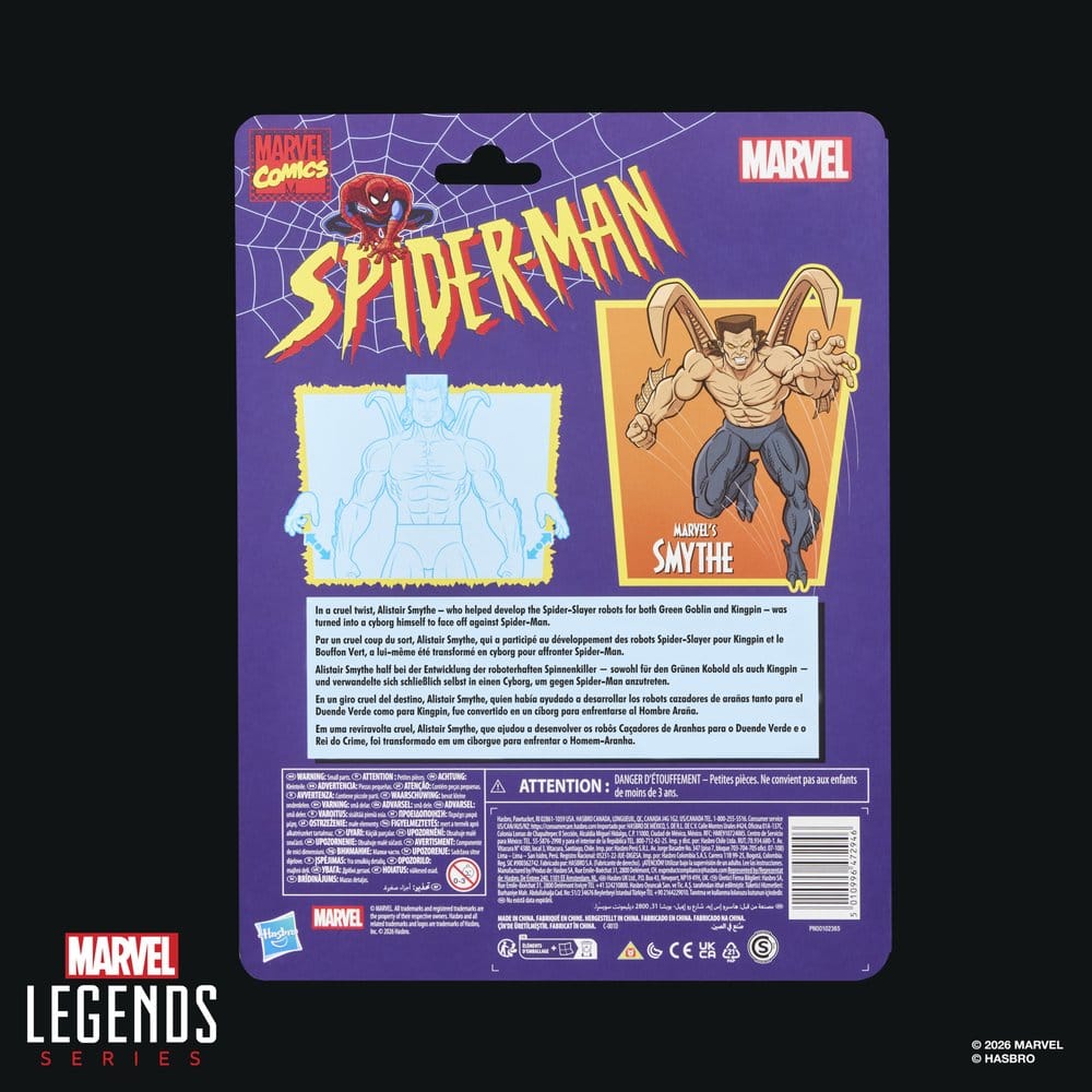 Spider-Man Marvel Legends figurine Marvel's Smythe 15 cm