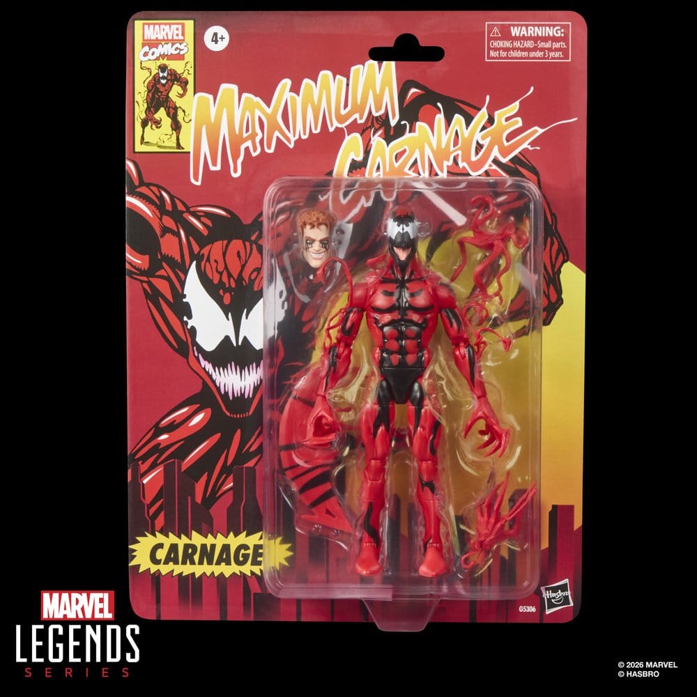 Maximum Carnage Marvel Legends figurine Carnage 15 cm