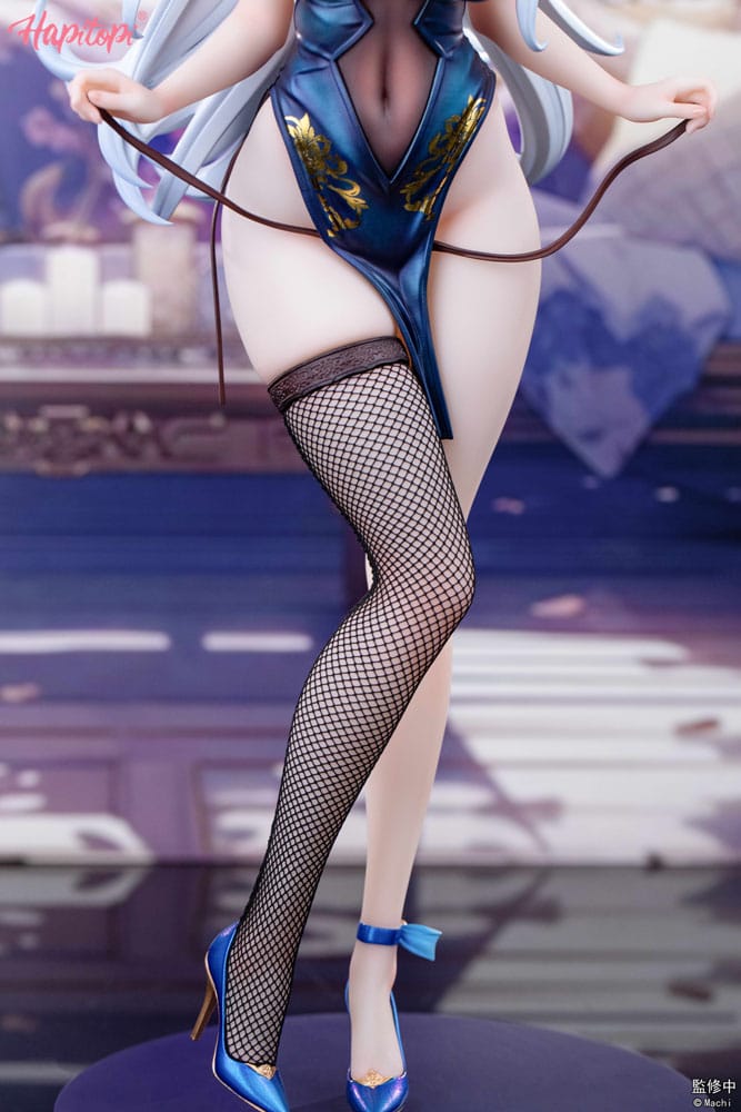 Original Character statuette PVC 1/6 Qi Kai De Sheng Bunny Girl illustration by Machi 29 cm