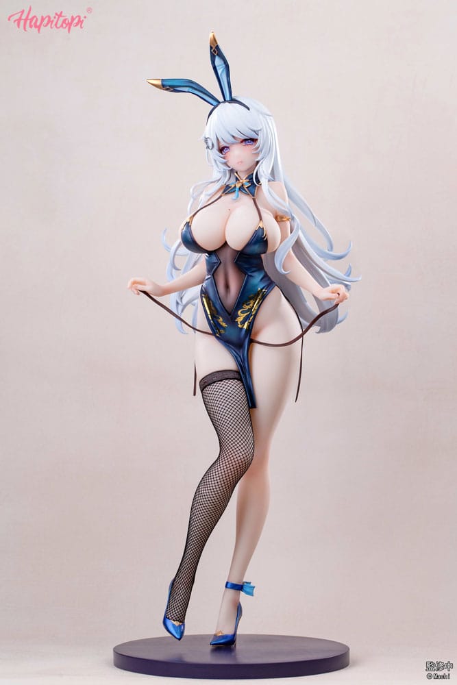 Original Character statuette PVC 1/6 Qi Kai De Sheng Bunny Girl illustration by Machi 29 cm