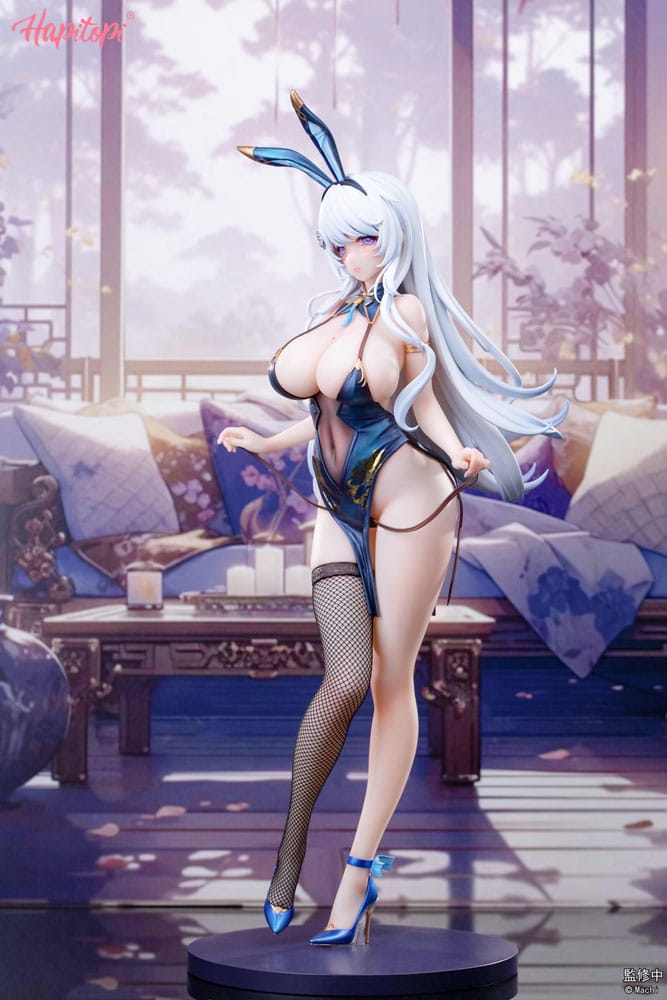 Original Character statuette PVC 1/6 Qi Kai De Sheng Bunny Girl illustration by Machi 29 cm
