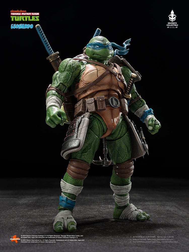 Les Tortues ninja figurine Leonardo Deluxe Version 20 cm