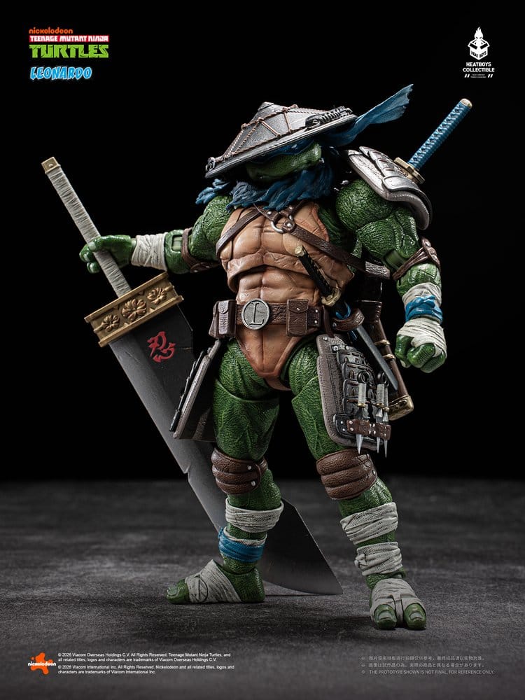 Les Tortues ninja figurine Leonardo Deluxe Version 20 cm