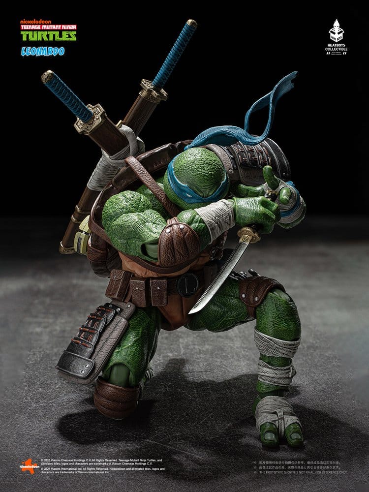 Les Tortues ninja figurine Leonardo Deluxe Version 20 cm