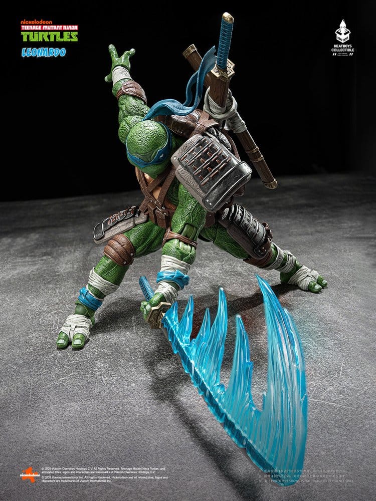 Les Tortues ninja figurine Leonardo Deluxe Version 20 cm