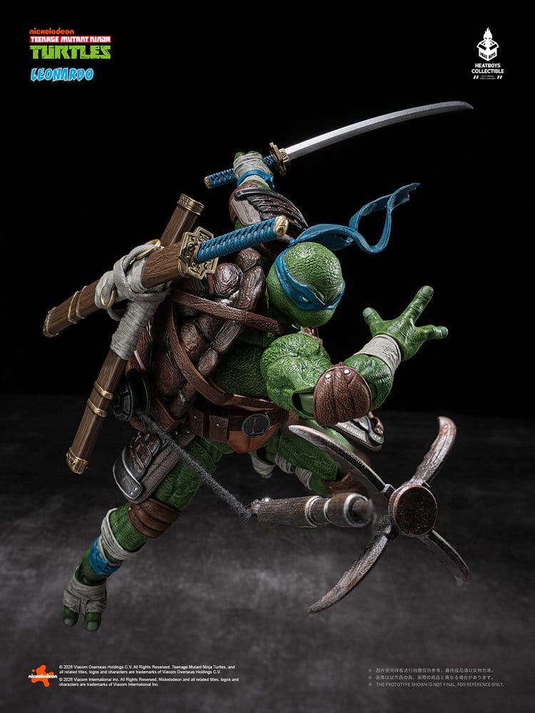 Les Tortues ninja figurine Leonardo Deluxe Version 20 cm