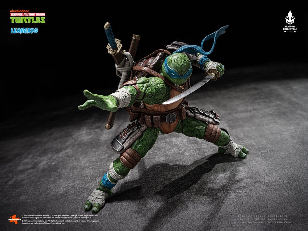 Les Tortues ninja figurine Leonardo Deluxe Version 20 cm