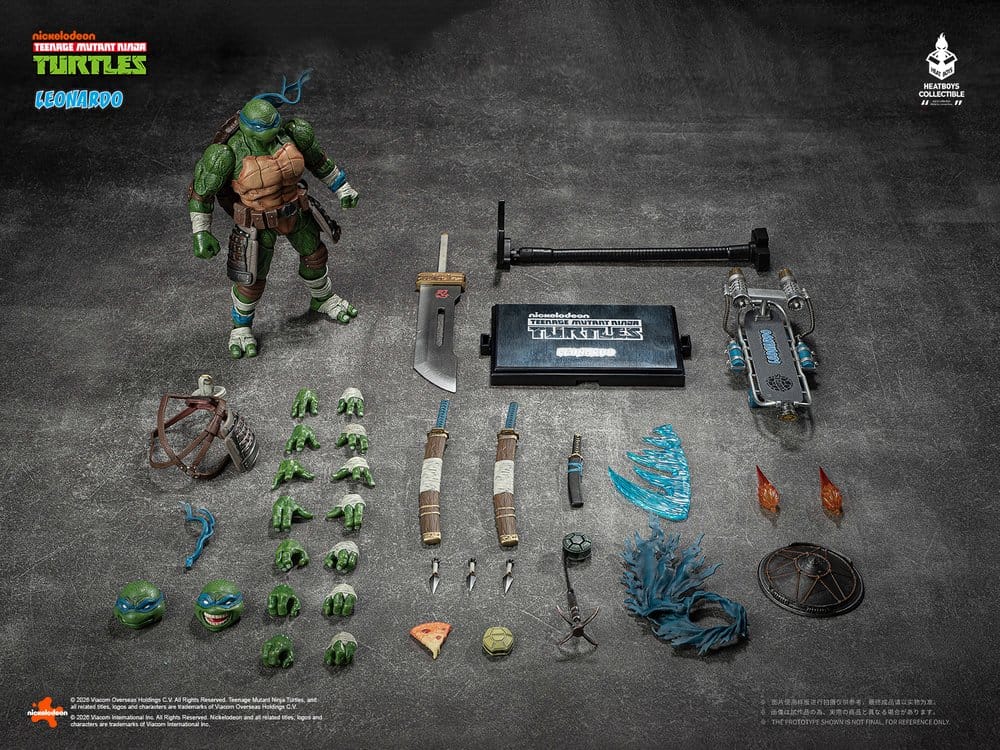 Les Tortues ninja figurine Leonardo Deluxe Version 20 cm