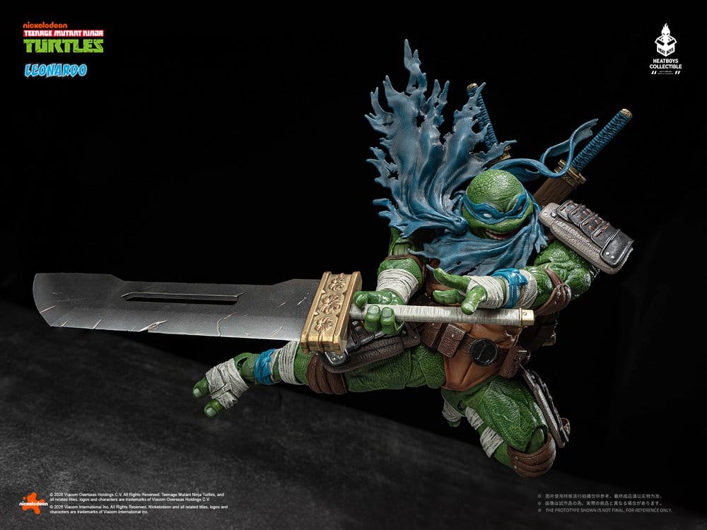 Les Tortues ninja figurine Leonardo Deluxe Version 20 cm