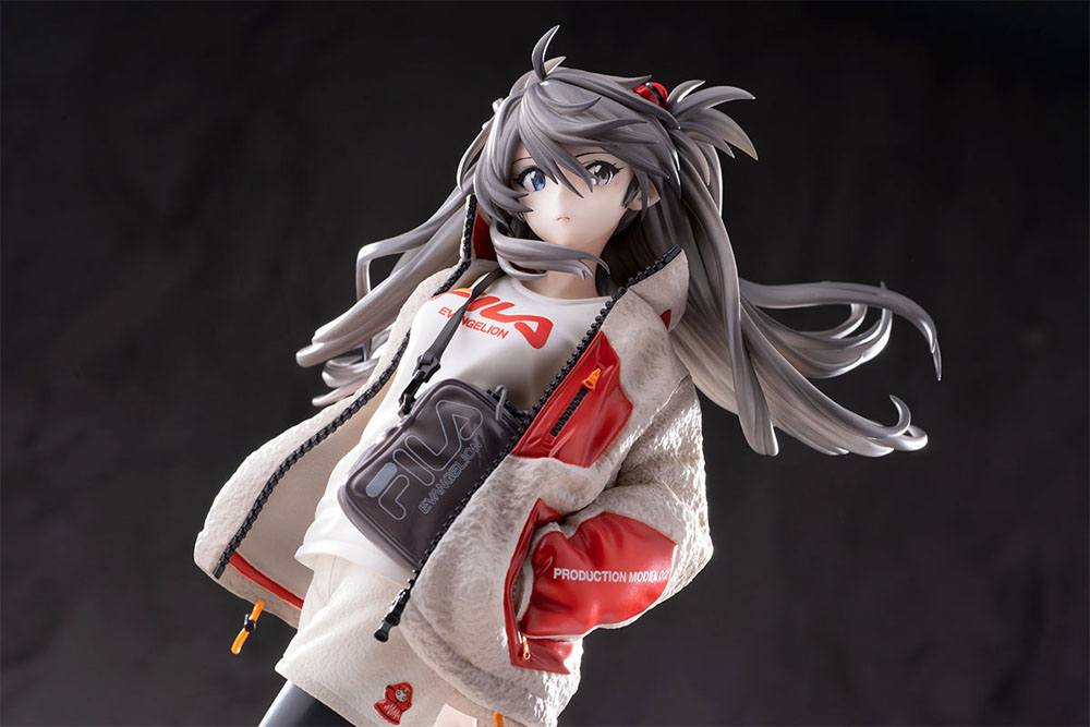 Neon Genesis Evangelion statuette PVC 1/7 Shikinami Asuka Langley Ver. Radio Eva Part 2 Original Color 25 cm