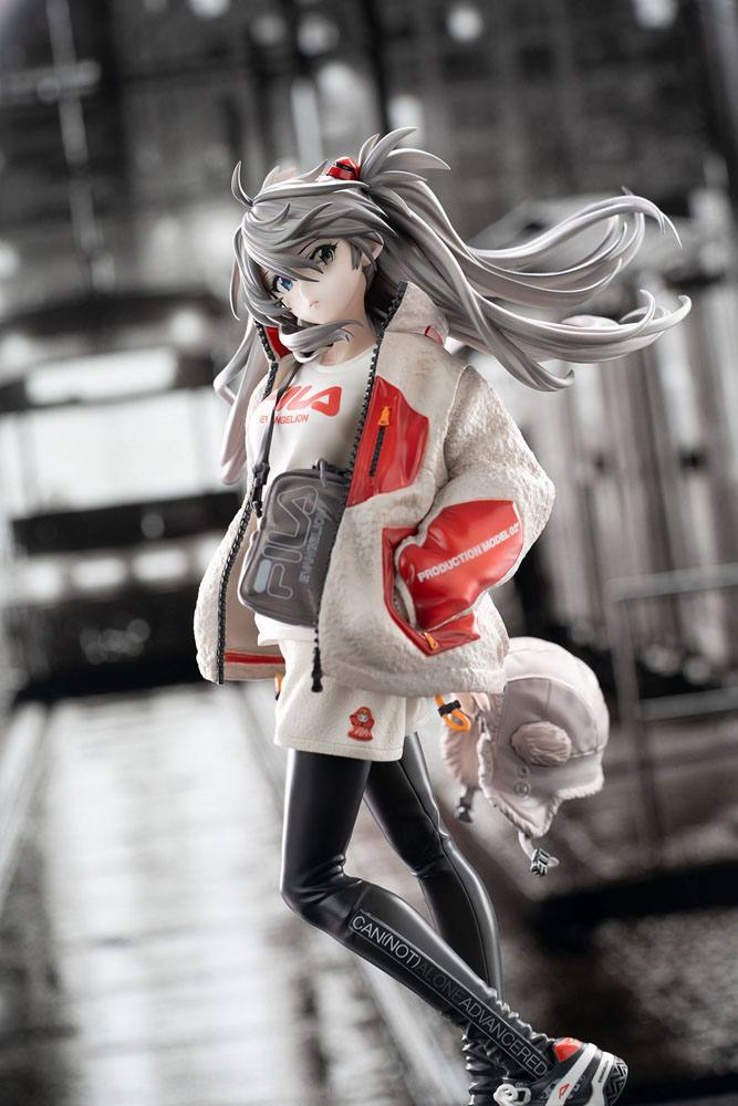 Neon Genesis Evangelion statuette PVC 1/7 Shikinami Asuka Langley Ver. Radio Eva Part 2 Original Color 25 cm