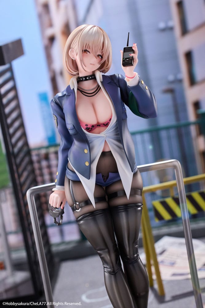 Original Illustration statuette PVC 1/6 Naughty Police Woman Illustration by CheLA77 27 cm