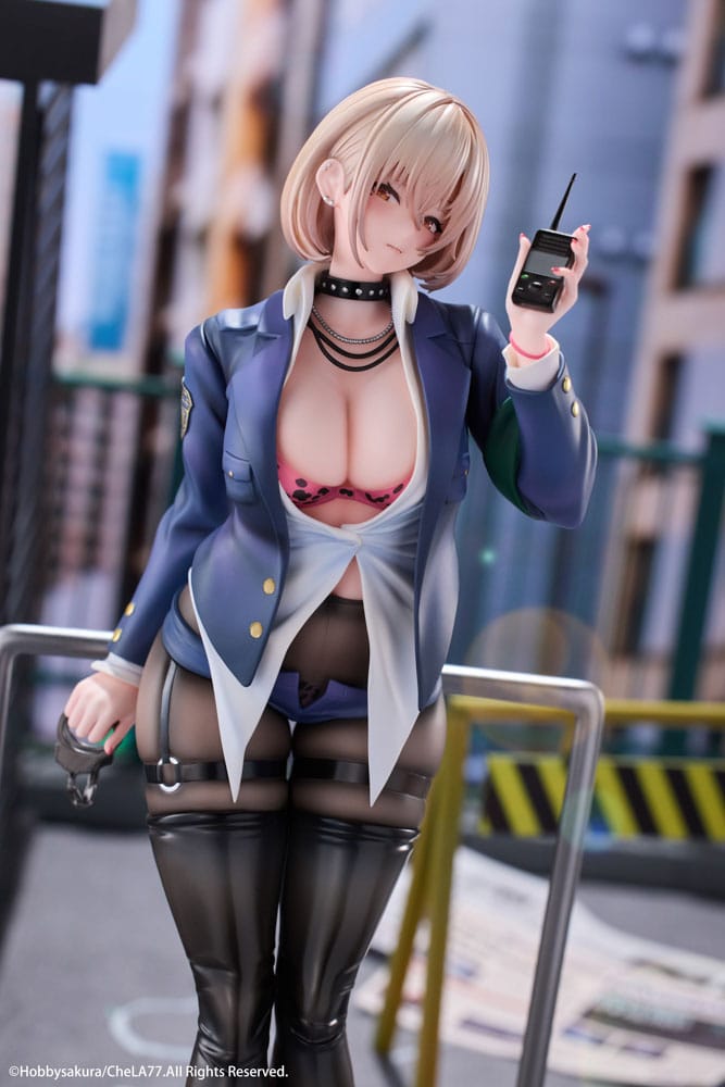 Original Illustration statuette PVC 1/6 Naughty Police Woman Illustration by CheLA77 27 cm