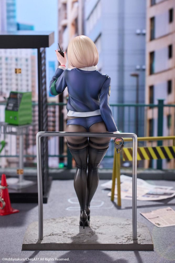 Original Illustration statuette PVC 1/6 Naughty Police Woman Illustration by CheLA77 27 cm