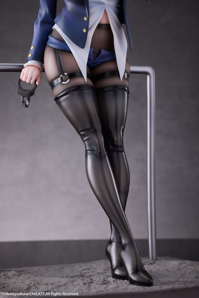 Original Illustration statuette PVC 1/6 Naughty Police Woman Illustration by CheLA77 27 cm