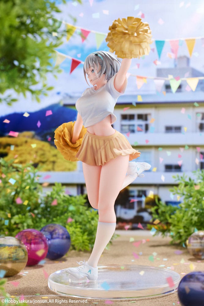 Original Illustration PVC Statue 1/6 Cheerleader Riku illustration by Jonsun 29 cm