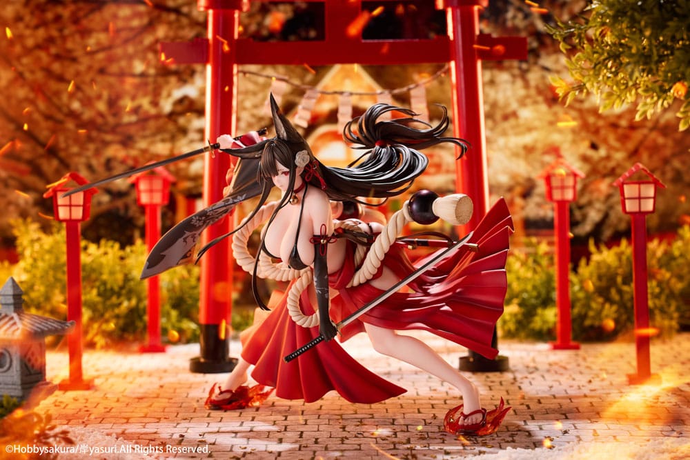 Original Illustration statuette PVC 1/7 Ying Mo illustration by Kishi yasuri 25 cm