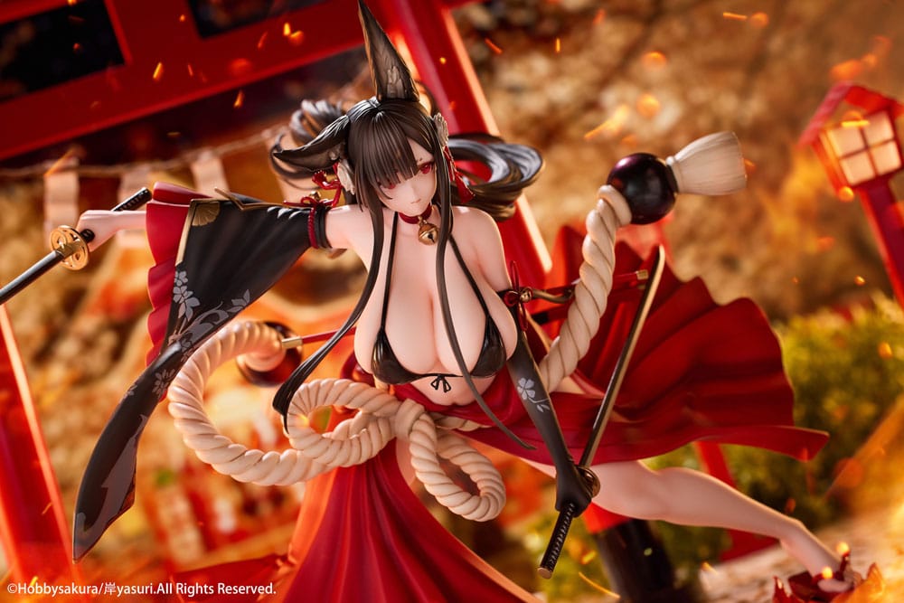 Original Illustration statuette PVC 1/7 Ying Mo illustration by Kishi yasuri 25 cm