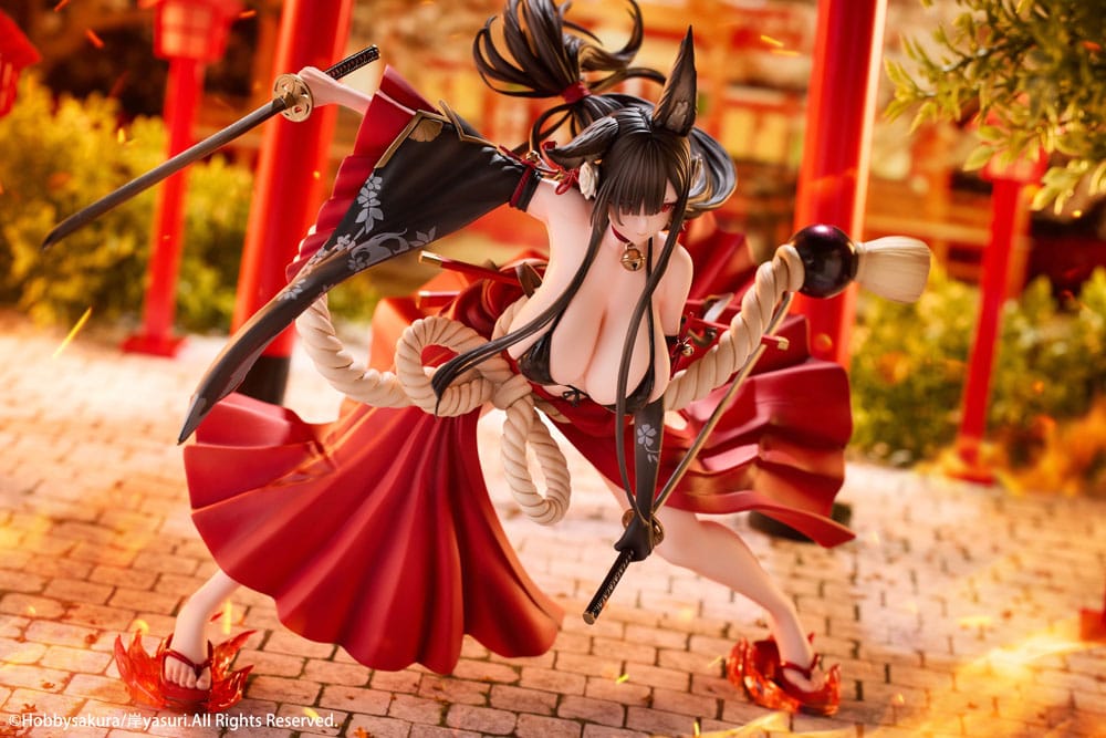 Original Illustration statuette PVC 1/7 Ying Mo illustration by Kishi yasuri 25 cm