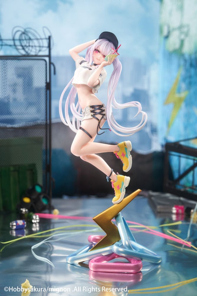 Original Illustration statuette PVC 1/7 Spark illustration by mignon 28 cm