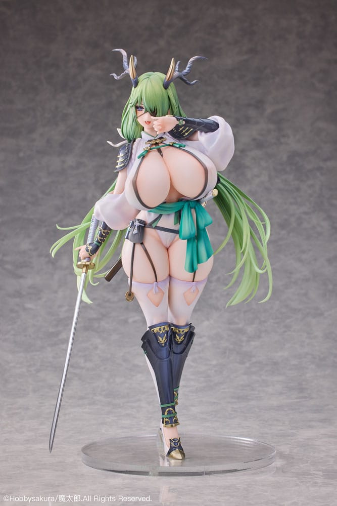 Original Character statuette PVC 1/6 Dokuganryu-chan Illustrated by Mataro Deluxe Edition 30 cm