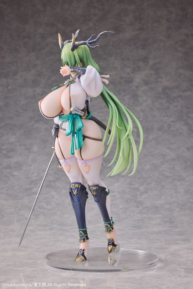 Original Character statuette PVC 1/6 Dokuganryu-chan Illustrated by Mataro Deluxe Edition 30 cm