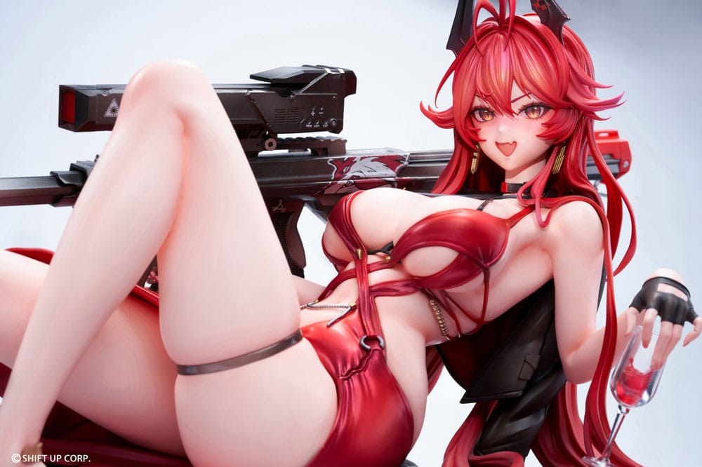 Goddess of Victory: Nikke statuette PVC 1/4 Red Hood Nonsense Red 28 cm