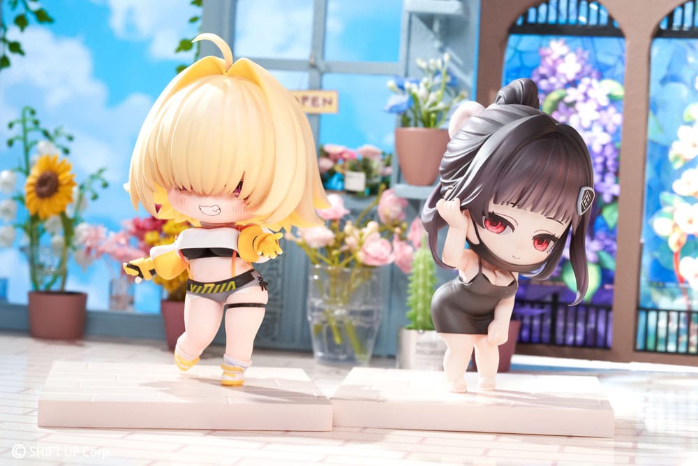 Goddess of Victory: Nikke pack 6 figurines SAC Series Chibi Vol. 2 10 cm