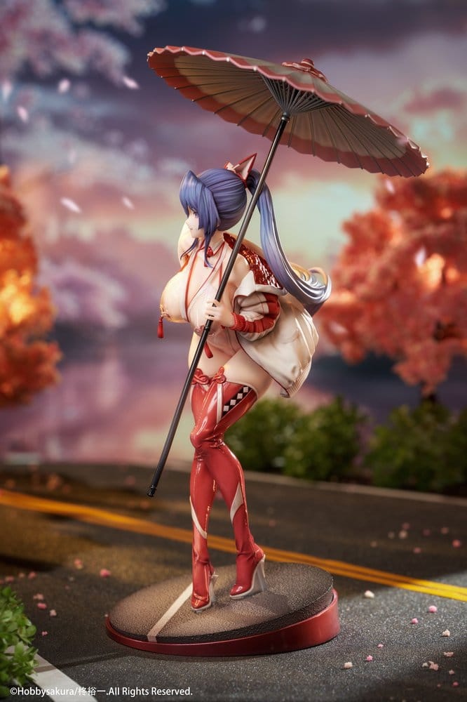 Original Character Miko Shoujo figurine PVC 1/7 Miko Race Queen Ver. 33 cm