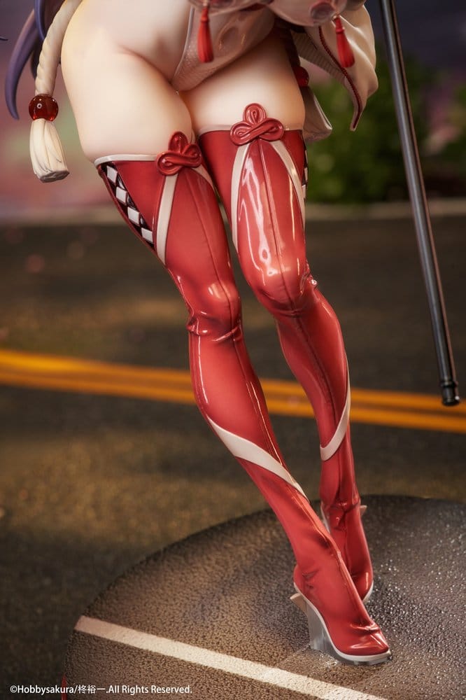 Original Character Miko Shoujo figurine PVC 1/7 Miko Race Queen Ver. 33 cm