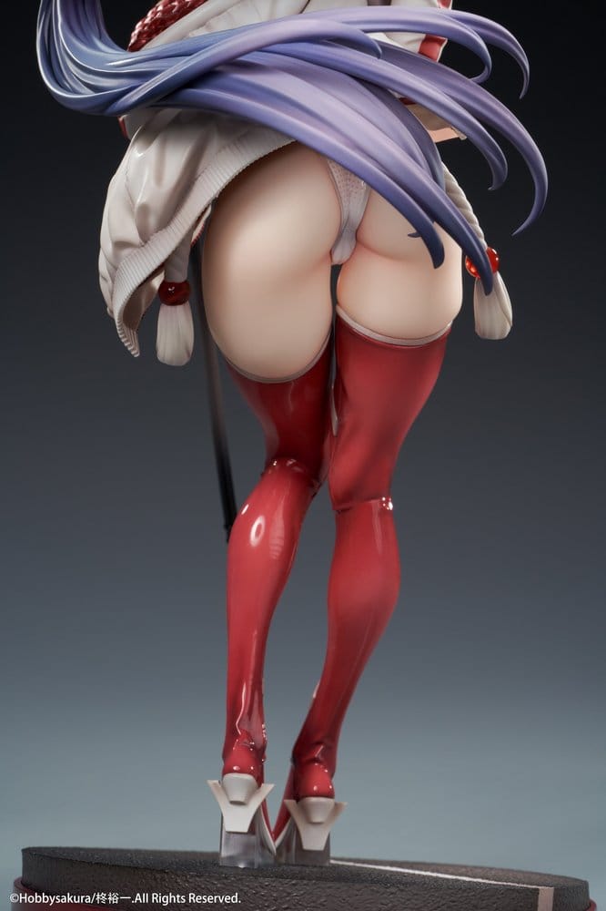 Original Character Miko Shoujo figurine PVC 1/7 Miko Race Queen Ver. 33 cm