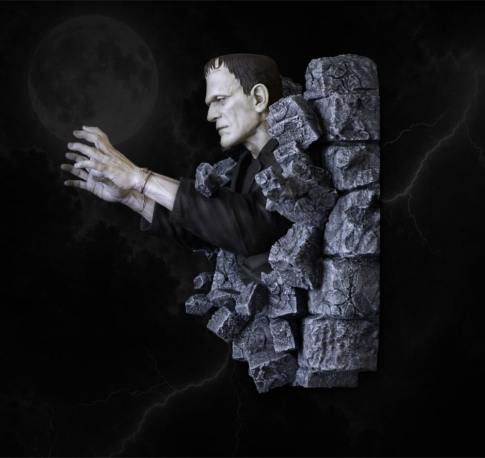 Frankenstein Sculpture Murale Classic Horror Edition Half Scale 48 cm