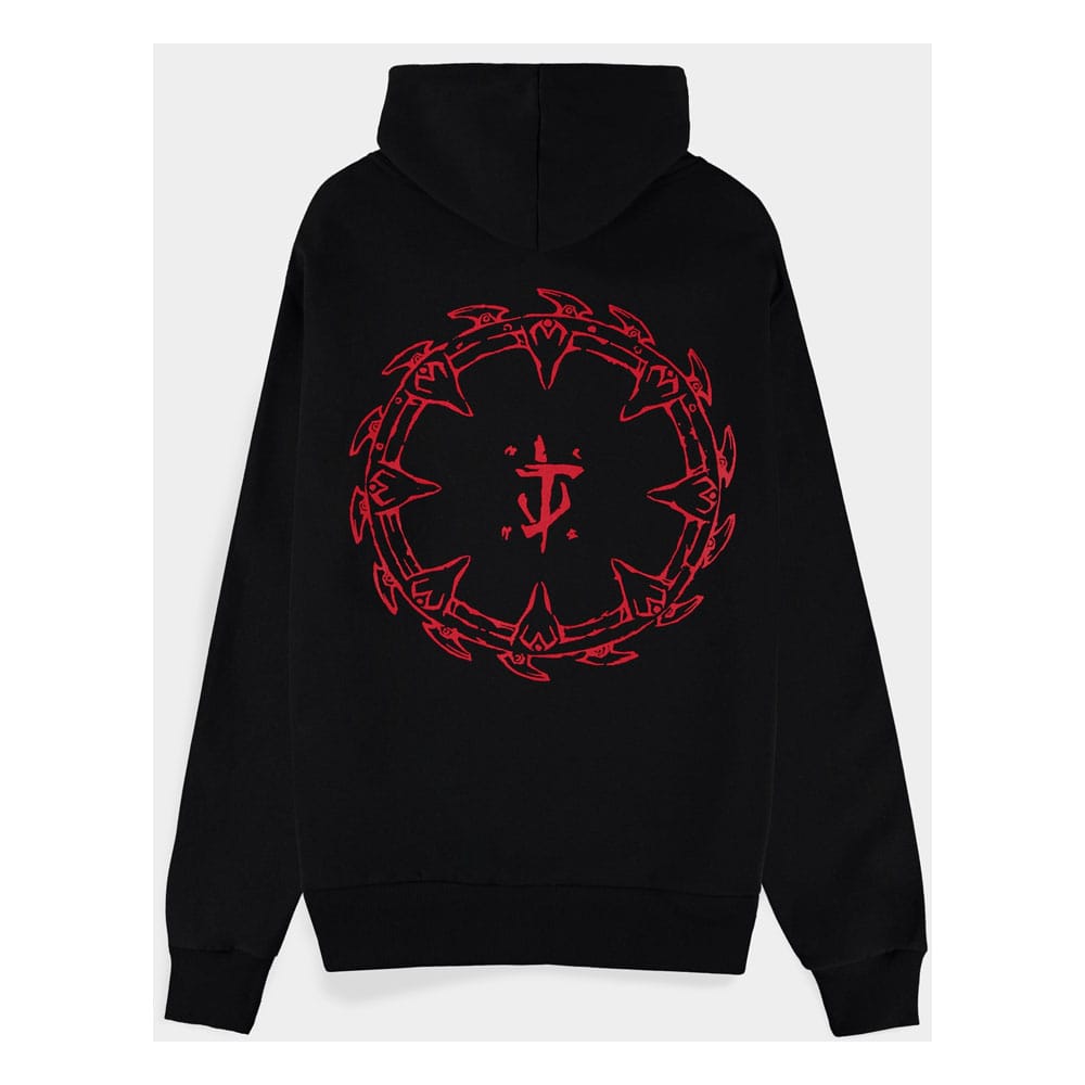 Doom Hoodie Doom Zipper Symbol (S)