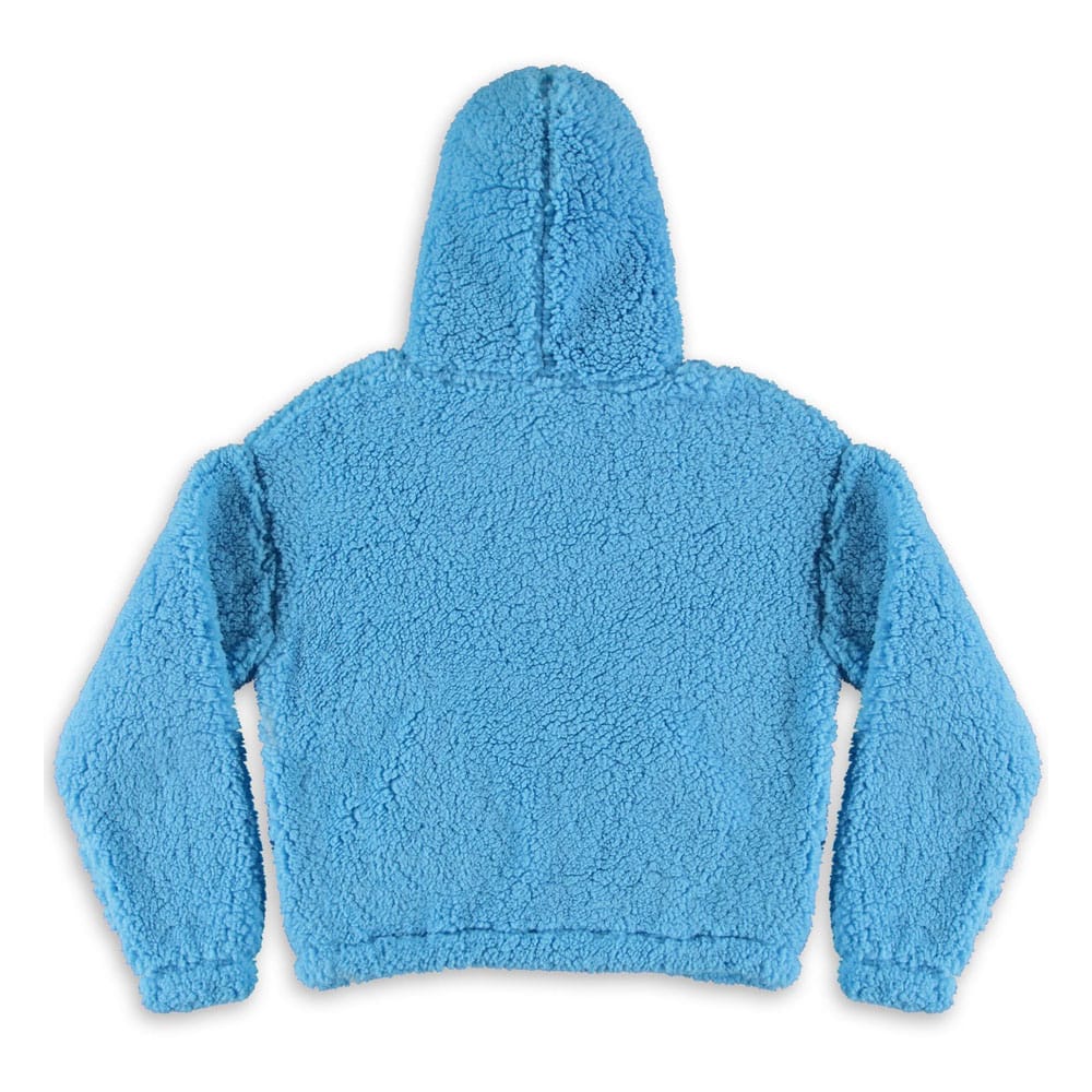 1, Rue Sésame Teddy Sweater à capuche Cookie Monster (M)