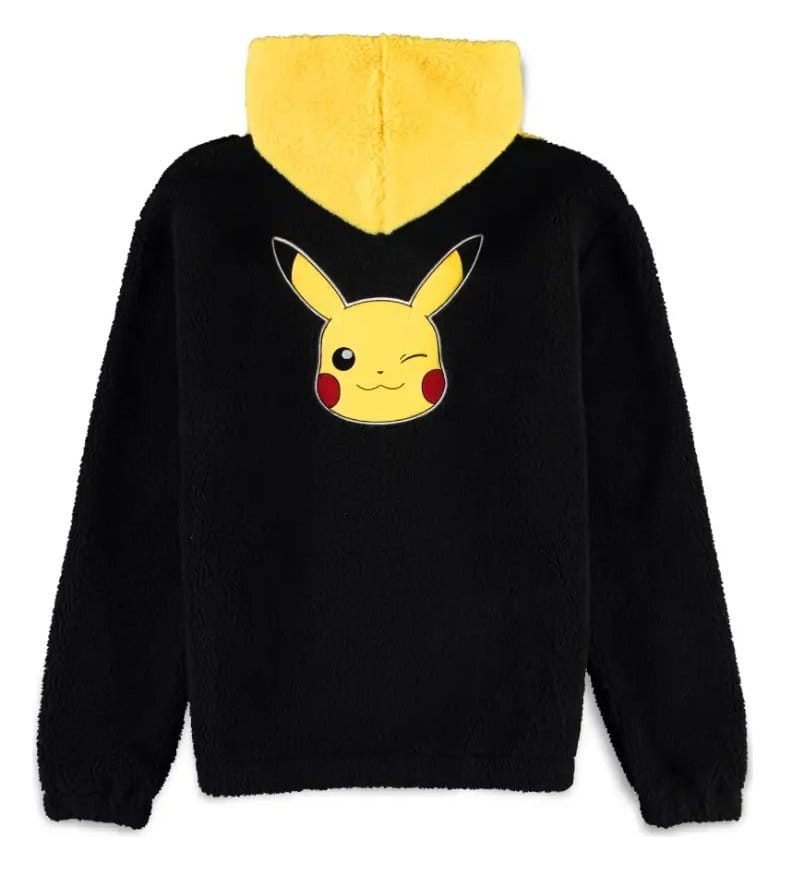 Pokémon sweater à capuche Pikachu Sherpa Premium S
