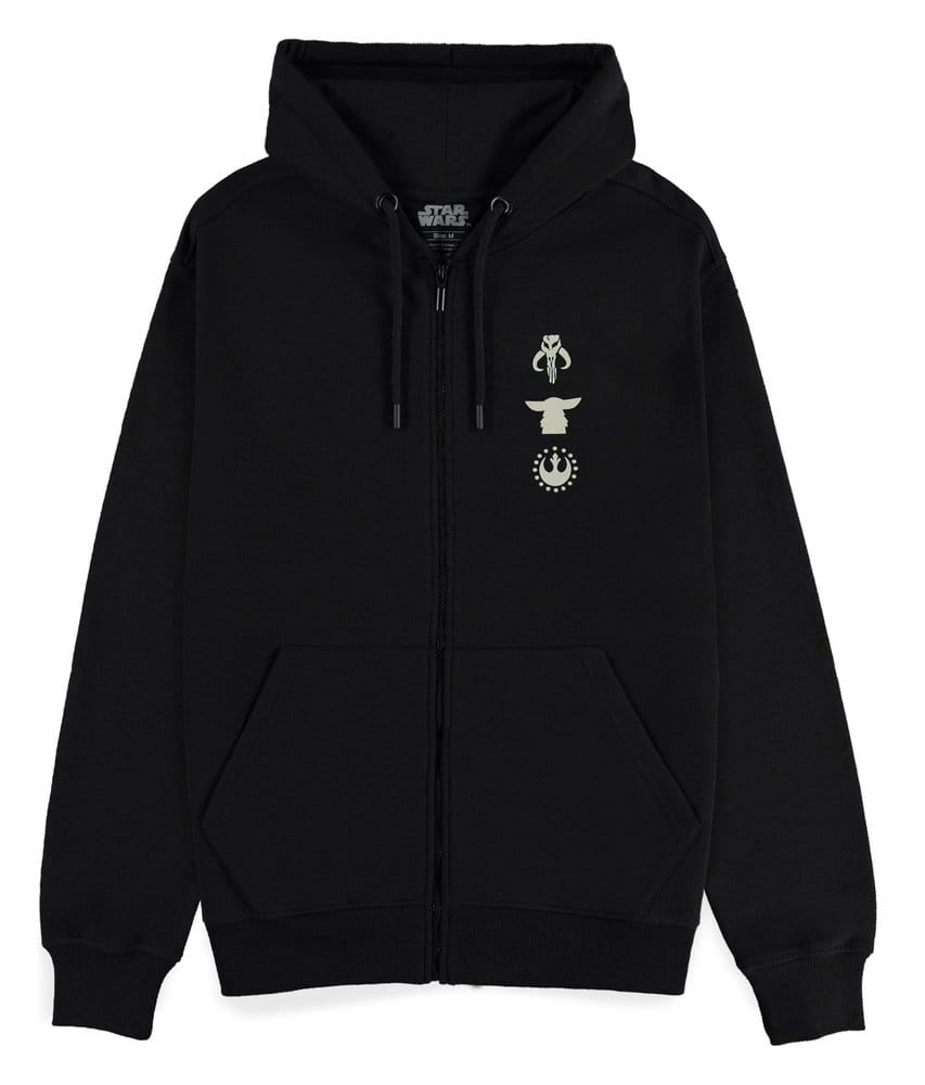 Star Wars: The Mandalorian & Grogu sweater à capuche Mythosaur skull (XL)