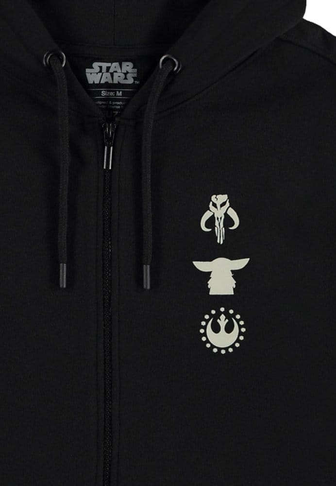 Star Wars: The Mandalorian & Grogu sweater à capuche Mythosaur skull (XL)
