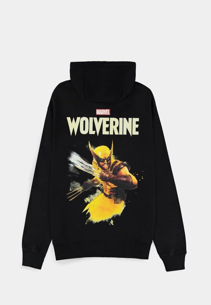 Marvel Sweat à capuche zippé Wolverine Black (L)