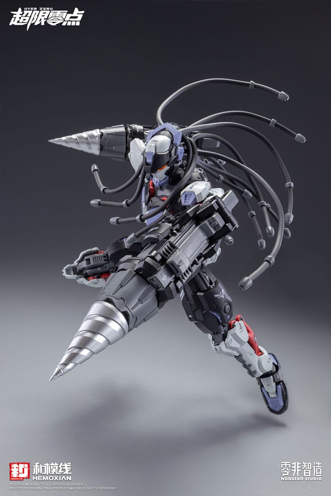 Original Character figurine Model Kit 1/10 Over Zero Series Baki 21 cm
