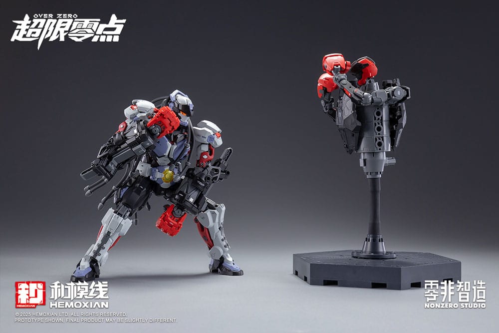 Original Character figurine Model Kit 1/10 Over Zero Series Baki 21 cm